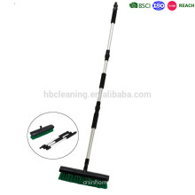 long handle floor cleaning dust brush, water flow garden cleaning broom
